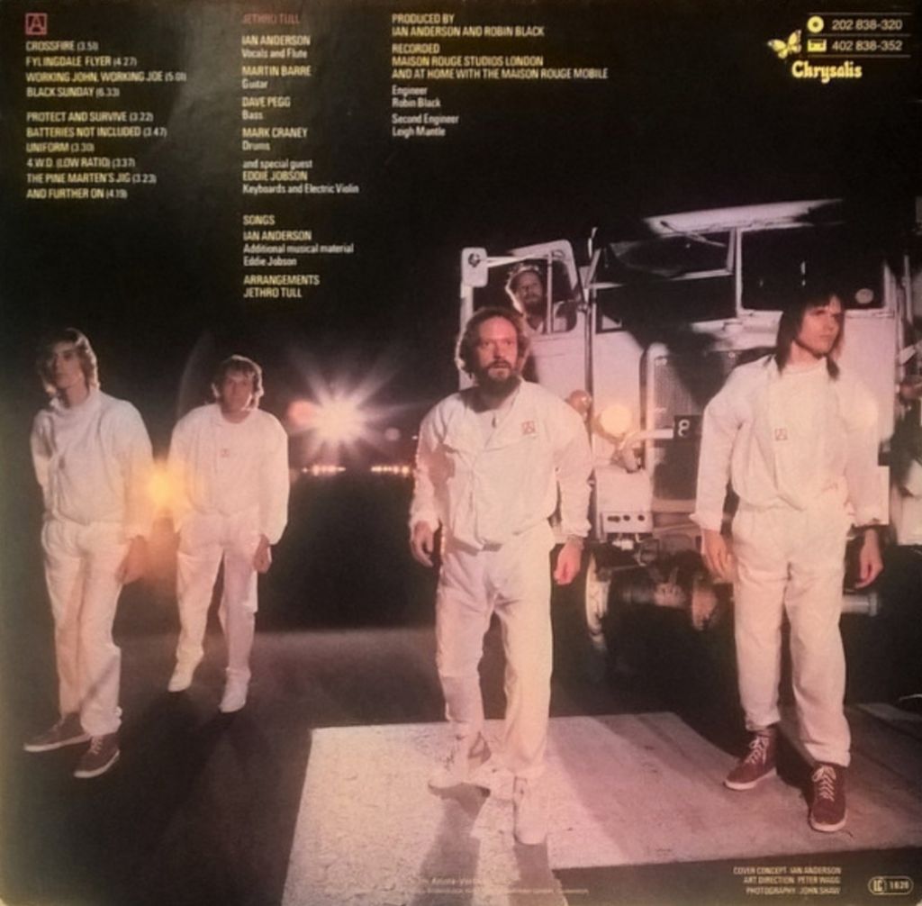 Jethro Tull - A - 1980.    (LP). 12. Vinyl. Пластинка. Germany - фото фото фото 1