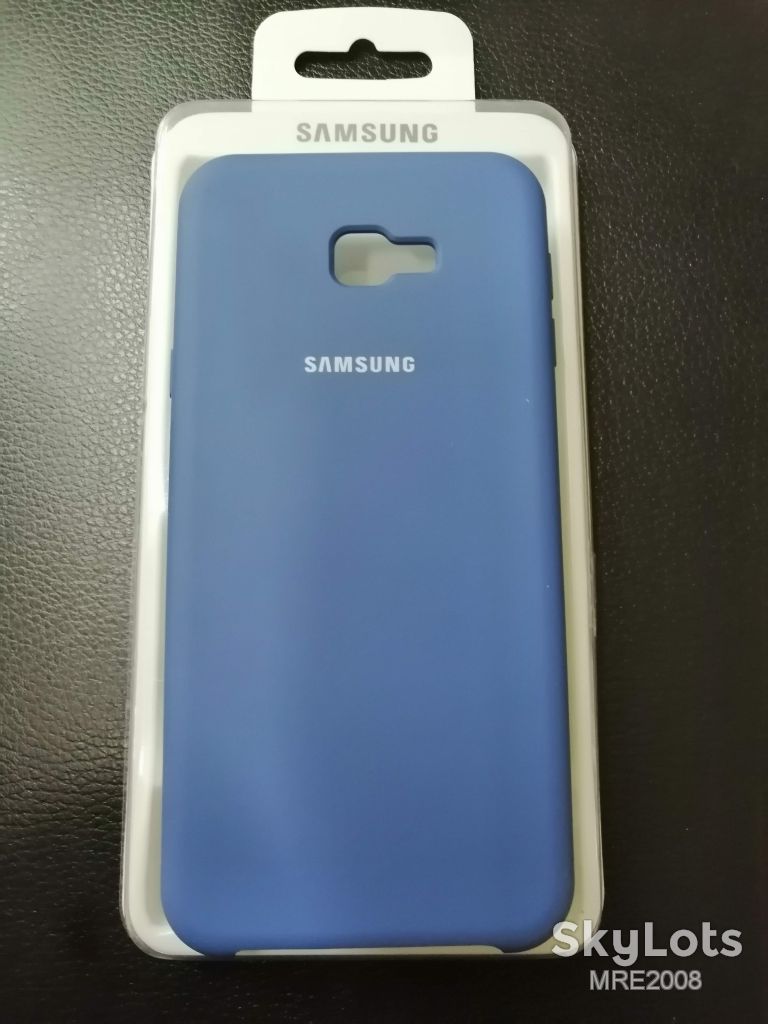 Чехол Silicone Cover для Samsung Galaxy J415 J4 Plus blue - фото фото фото 1