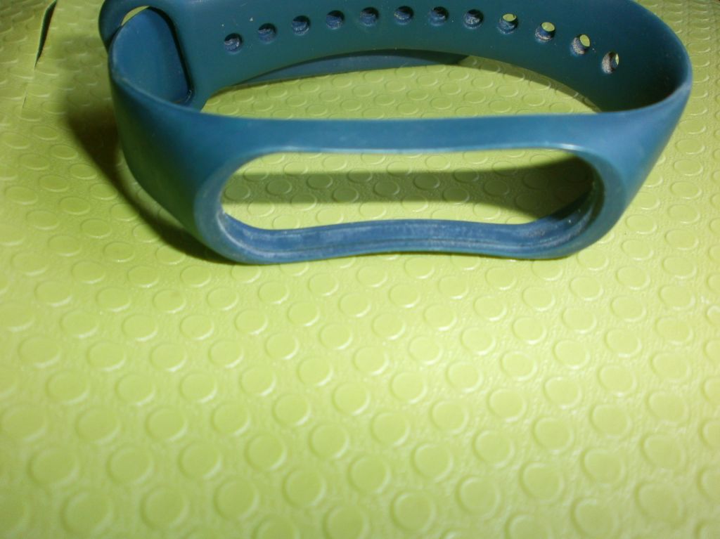 Силіконовий ремінець для Xiaomi Mi Band 3 / Mi Band. Колір темно-синій - фото фото фото 1