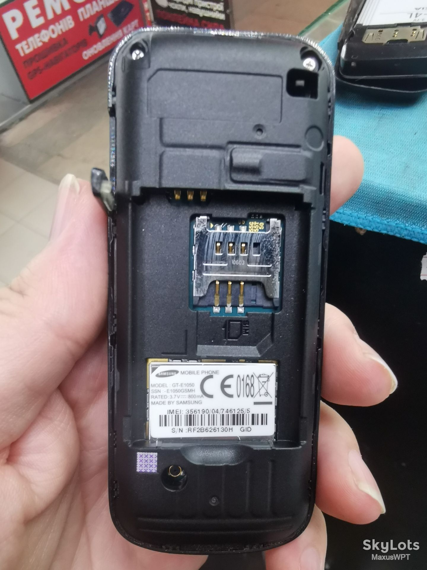#1057 Sklad Samsung E1050 black 1050 - фото фото фото 2