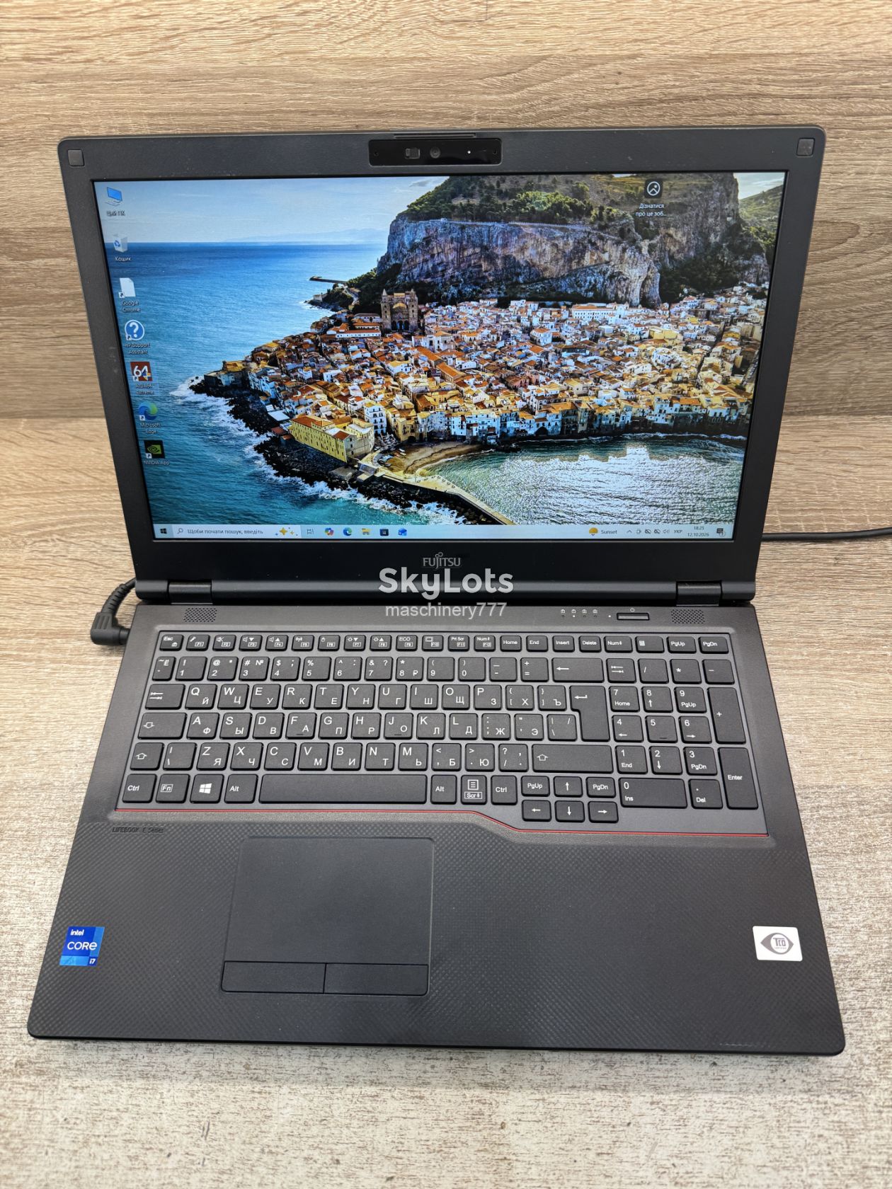 ноутбук fujitsu e5511-intel core i7-1165g7-8gb ram ddr4-№ss207 - фото фото фото 0
