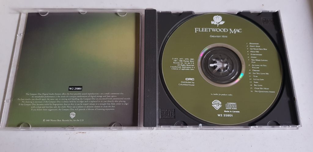 Fleetwood Mac Greatest Hits CD фірмовий - фото фото фото 2