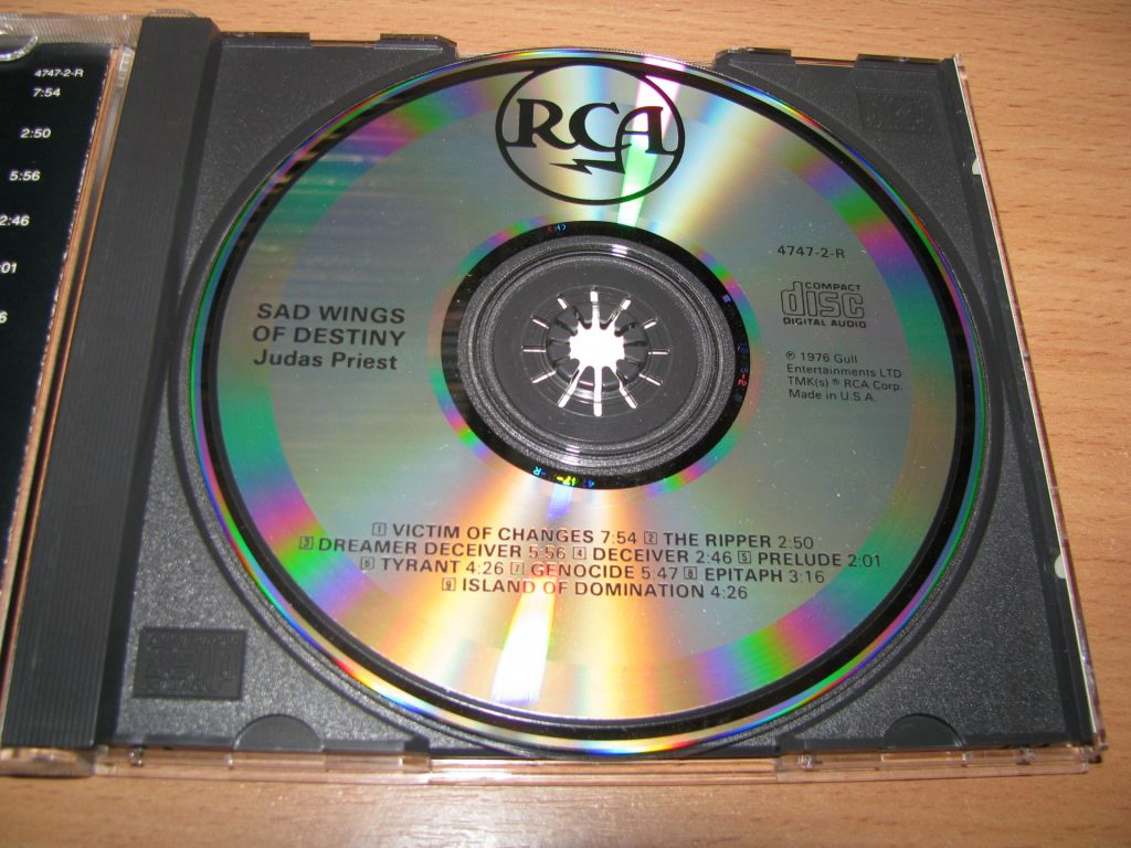 JUDAS PRIEST - Sad Wings Of Destiny     (1988 RCA 1st press,USA) - фото фото фото 2