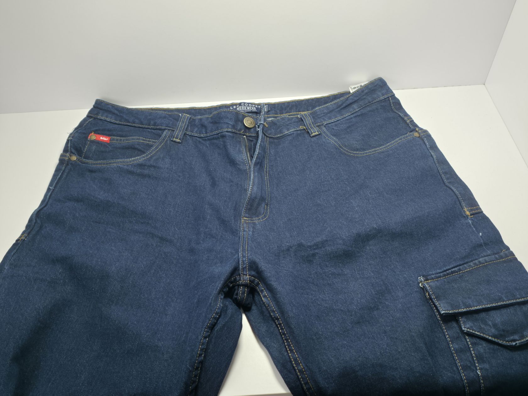 Робочі джинси Lee Cooper Workwear W40/L31 сині з кишенями - фото фото фото 3