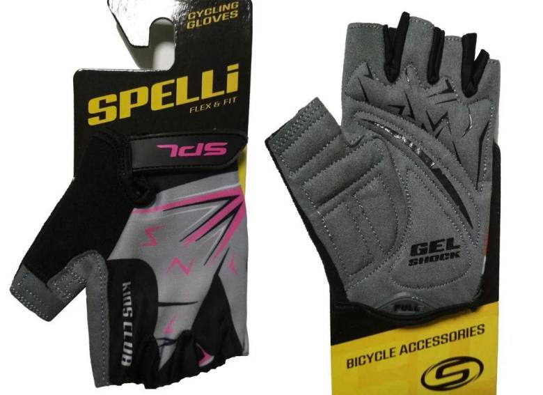 Велоруковиці дитячі Spelli SBG-1553 Pink 3-4 роки (SBG-1553-Pink-2) - фото фото фото 0
