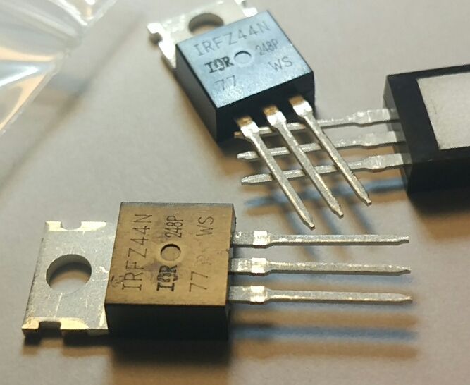Транзистор MOSFET IRFZ44N 49A 55V  TO-220 - фото фото фото 8