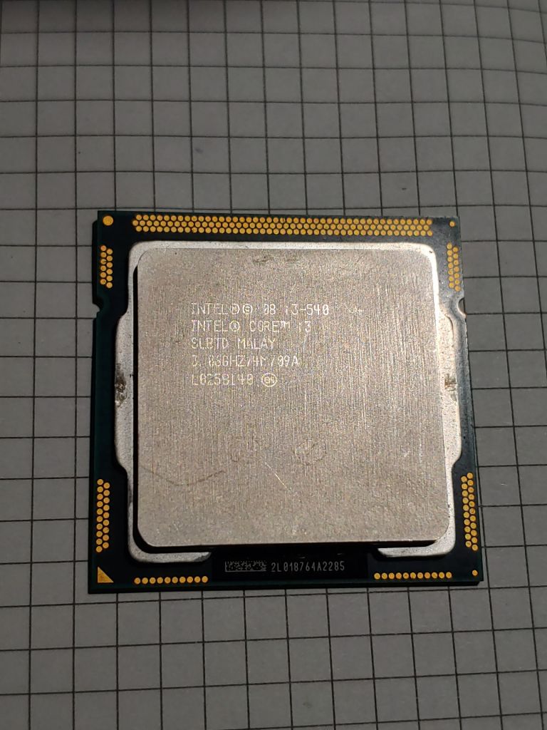Процессор сокет 1156 Intel I3-540 3.06GHz 2C 4M 73W SLBTD - фото фото фото 0