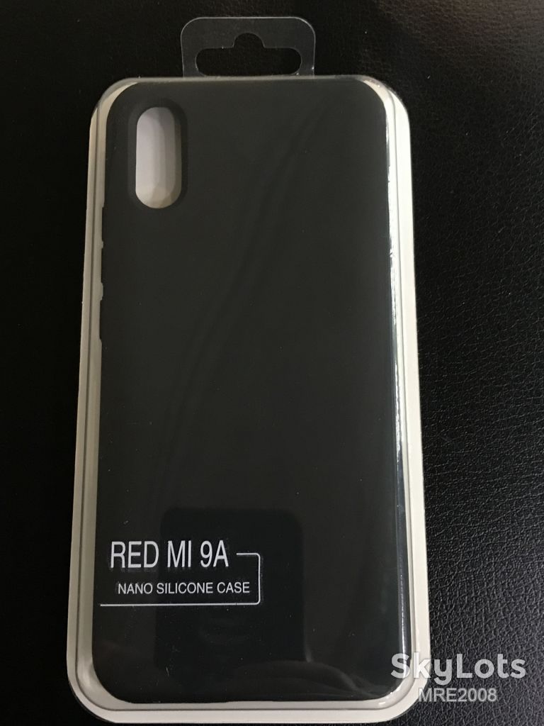 Чехол Silicone Cover для Xiaomi Redmi 9A black - фото фото фото 0