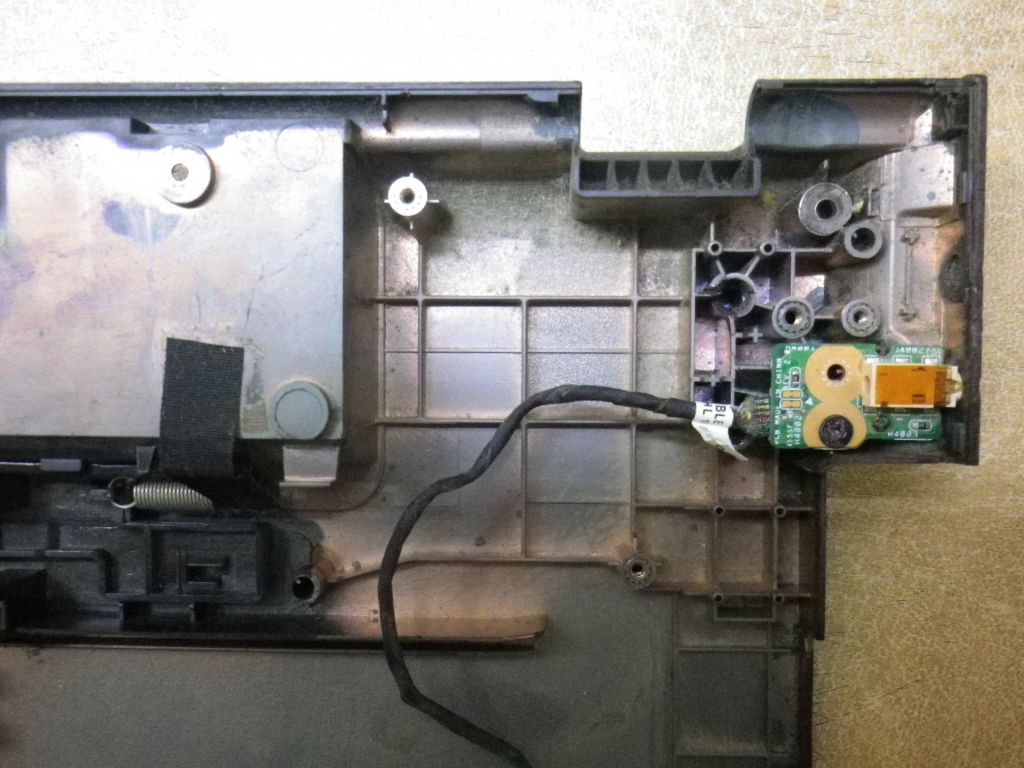Б/У Корпус низ без сервісної кришки на ASUS N55S8 - фото фото фото 3