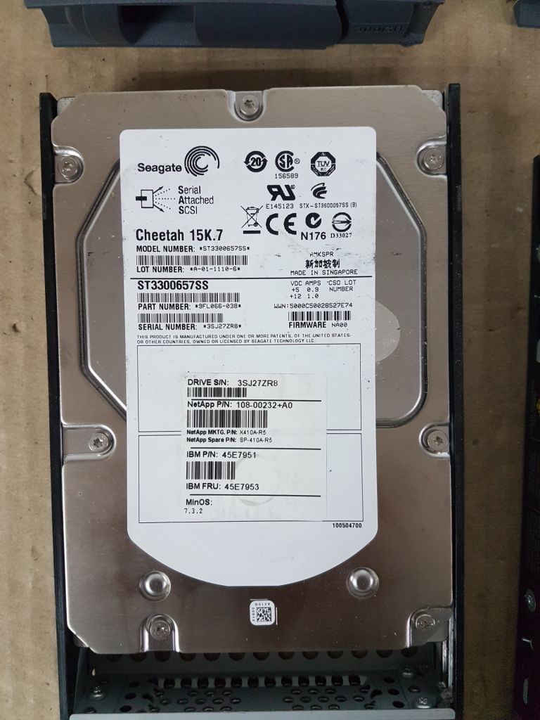 Диски HDD 3.5" SAS 300gb ST3300657SS, 6шт одним лотом,  від 1грн      (№033) - фото фото фото 4