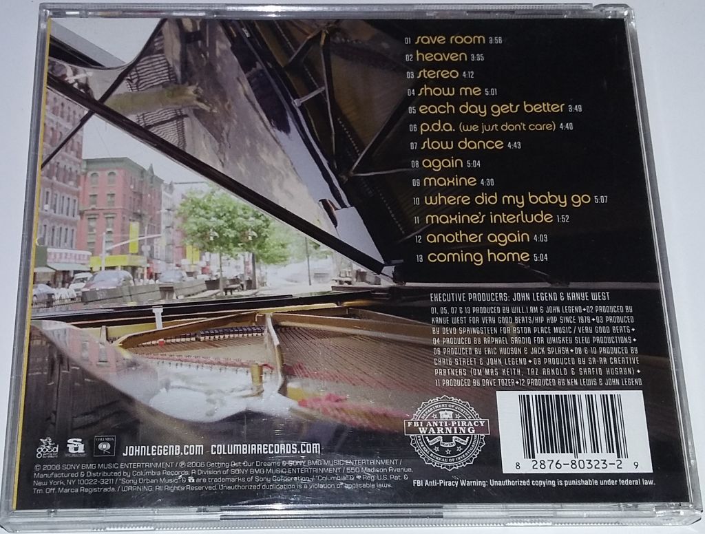 JOHN LEGEND Once Again  CD US - фото фото фото 2