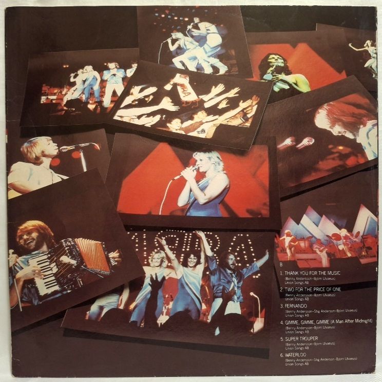 ABBA - Live - 1977-81.  (LP). 12. Vinyl. Пластинка. Poland. Rare. - фото фото фото 2