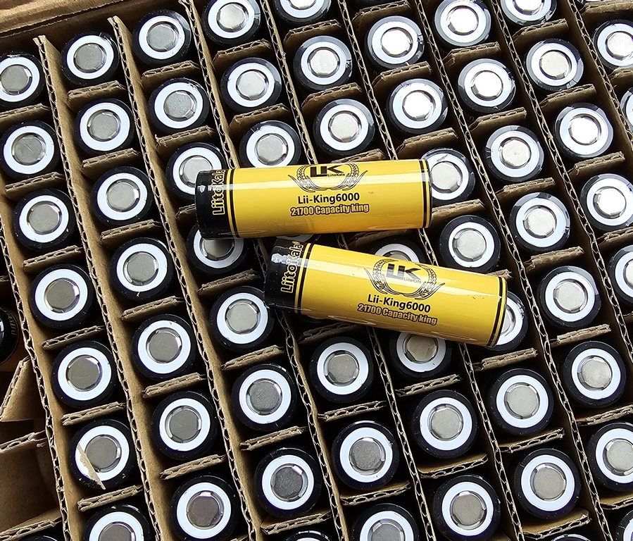 Акумулятор LiitoKala KING6000 21700 високоємна Li-Ion батарея 6000mAh - фото фото фото 3