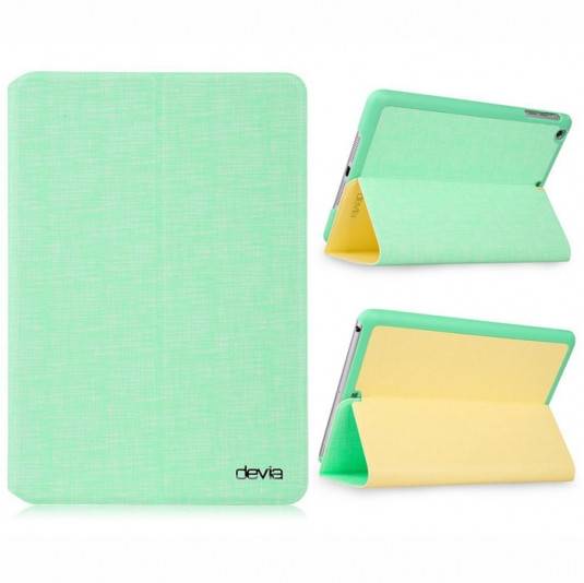 Чехол Devia для iPad Air/2017/2018 Youth Green/Yellow - фото фото фото 3