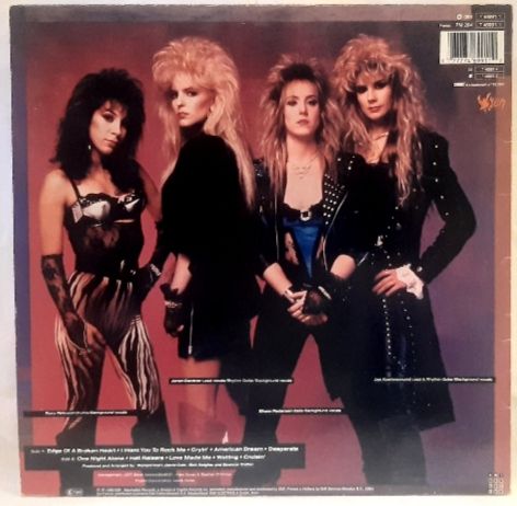 Vixen - Vixen - 1988.  (LP). 12. Vinyl. Пластинка. EEC. - фото фото фото 1