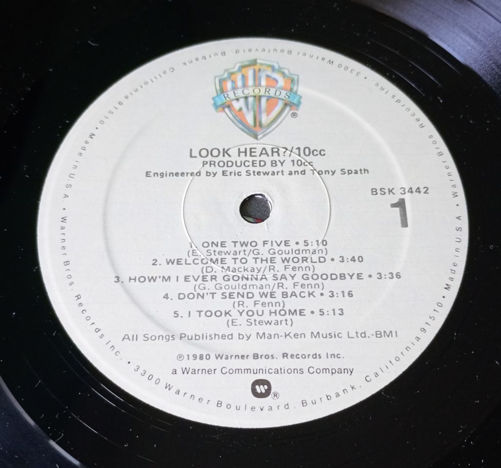 10CC Look Hear? LP VG++/EX - фото фото фото 2