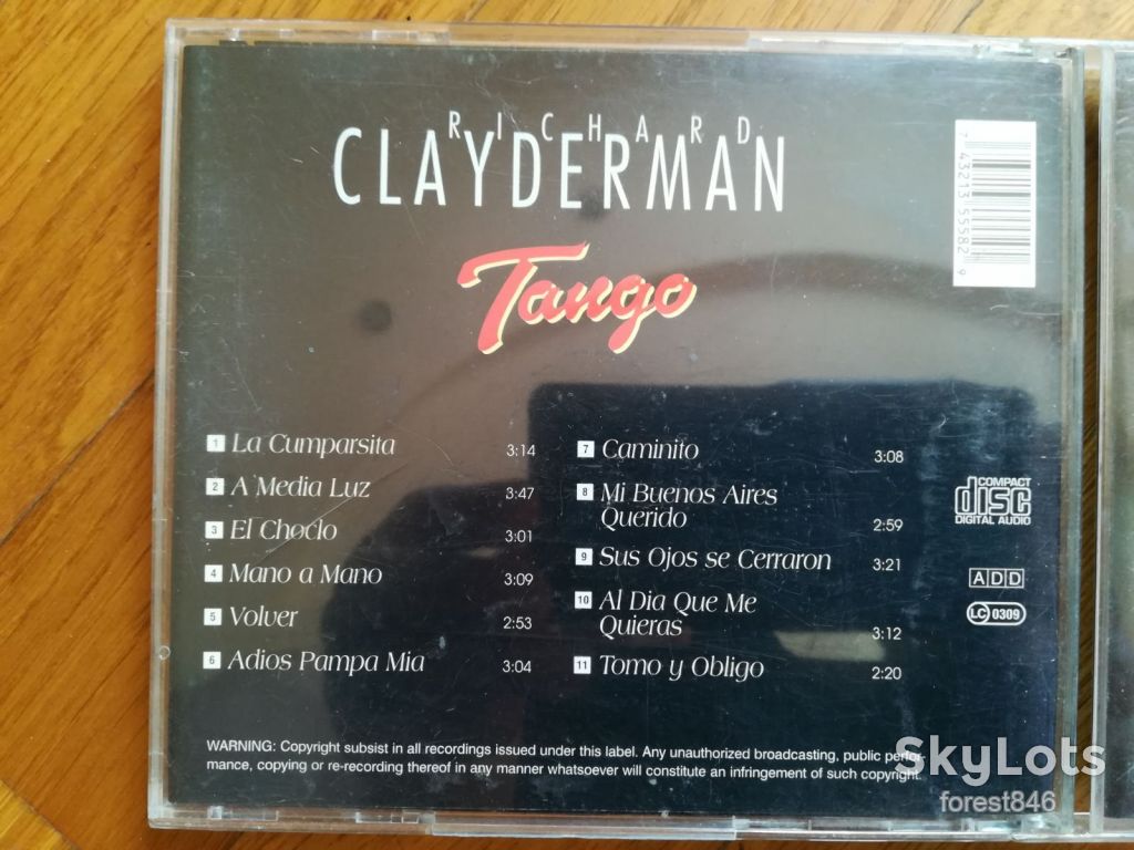 Richard Clayderman-Tango-состояние: 4+ - фото фото фото 6