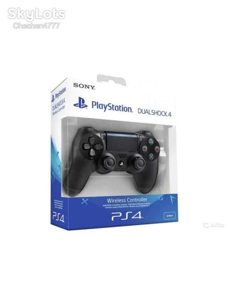Багатофункціональний джойстик DualShock 4 для Sony PS4 V2 Чорний Bluetooth NEW - фото фото фото 1