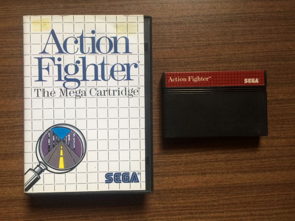 Игра на Sega Master System "Action Fighter"          (PAL) - фото фото фото 0