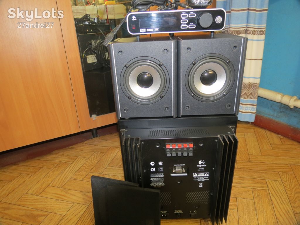 Logitech Z-5400 Digital 5.1 THX        (з А.С. Gembird) - 620W Ціну знижено. - фото фото фото 4
