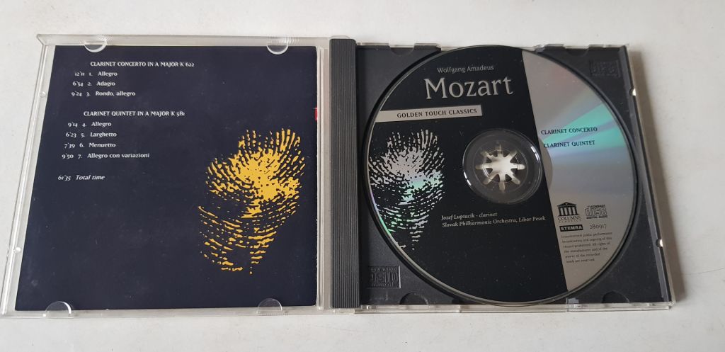 Mozart Clarinet Concerto  / Clarinet Quintet CD фірмовий - фото фото фото 2