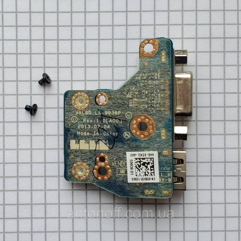 USB VGA плата Dell Latitude E6440 / LS-9938P для ноутбука оригінал - фото фото фото 1