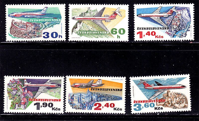 Авиация . Чехословакия  1973 г MNH - - фото фото фото 0