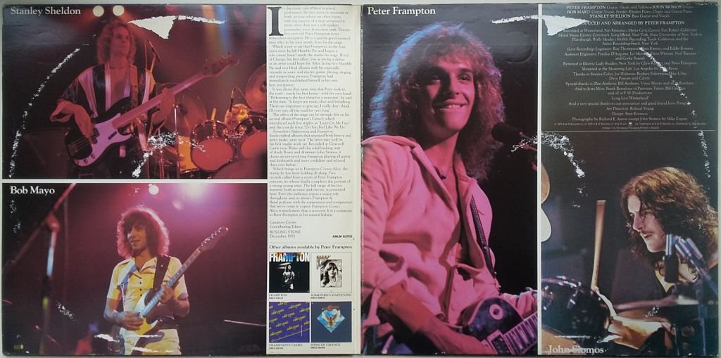 PETER FRAMPTON Frampton Comes Alive! 2LP EX-/VG - фото фото фото 1