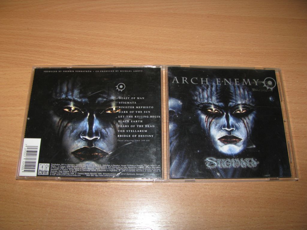 ARCH ENEMY - Stigmata  (1998 Century Media 1st press) - фото фото фото 0