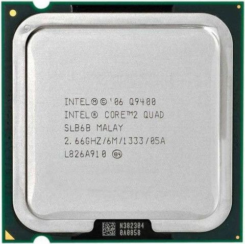 Intel Core 2 Quad Q9400 SLB6B 2.66GHz/6M/1333 LGA775 95W - фото фото фото 0