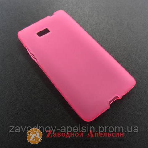 HTC Desire 600 защитный чехол Cover pink - фото фото фото 0