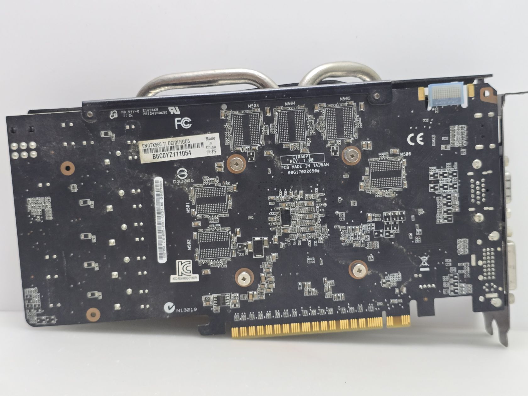Відеокарта ASUS GeForce GTX 550 Ti 1GB  (1GB,GDDR5,192 Bit,HDMI,PCI-Ex,Б/у) - фото фото фото 3