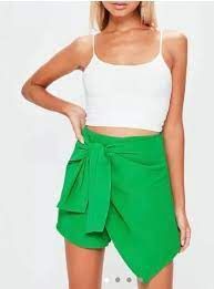 Новые оранжевые шорты "MISSGUIDED" р. 42 - фото фото фото 1