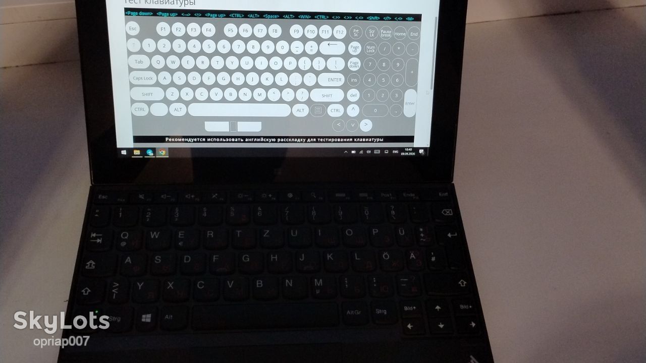 Планшет-ноутбук 10.1" Lenovo ThinkPad 10              (4/64GB) Windows 10 + SIM - фото фото фото 12