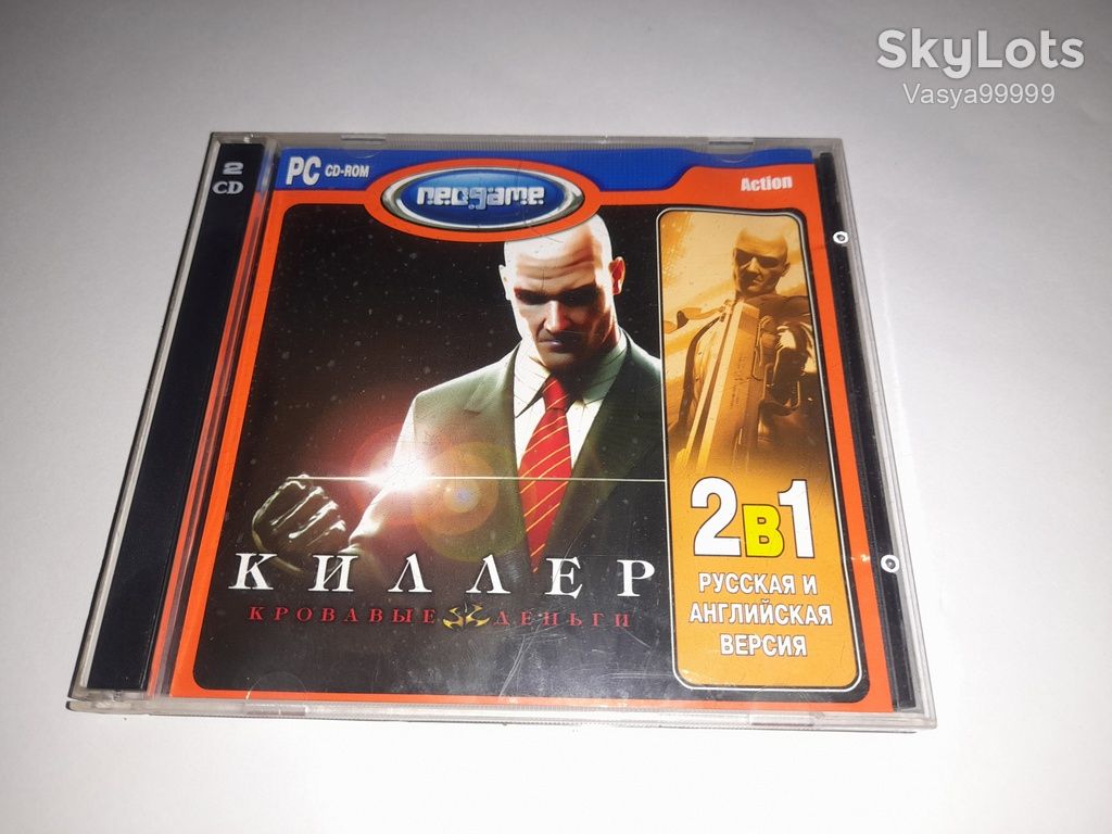 Диск Игра CD Hitman Blood Money ПК PC game Хитман neogame 2CD - фото фото фото 0
