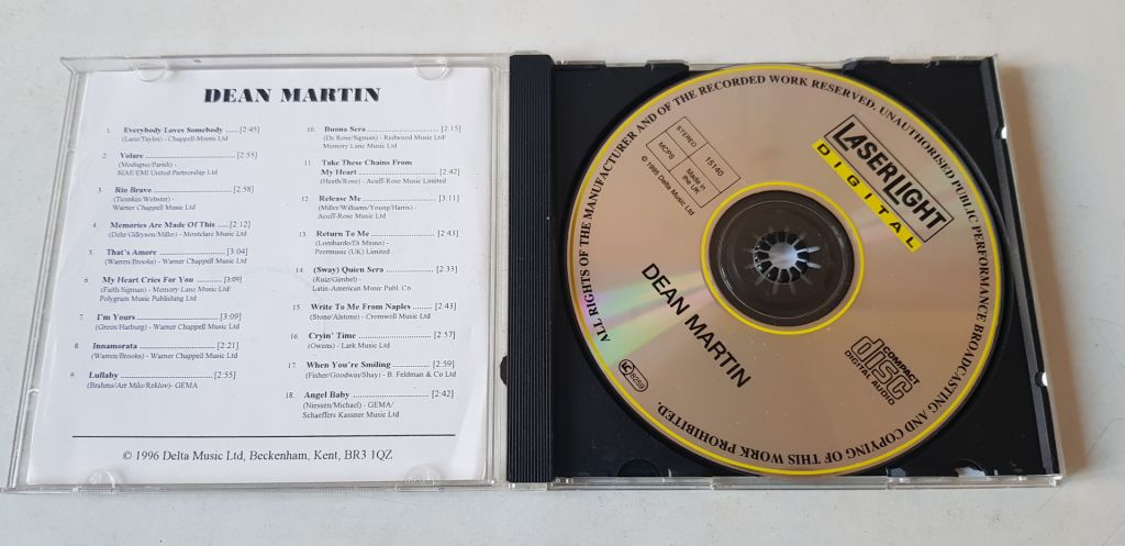 Dean Martin CD фірмовий - фото фото фото 2
