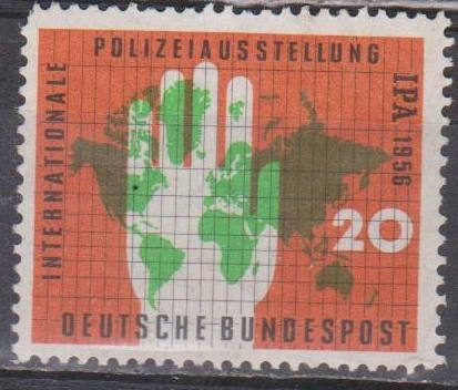 Германия Німеччина ФРН 1956 поліція - фото фото фото 0