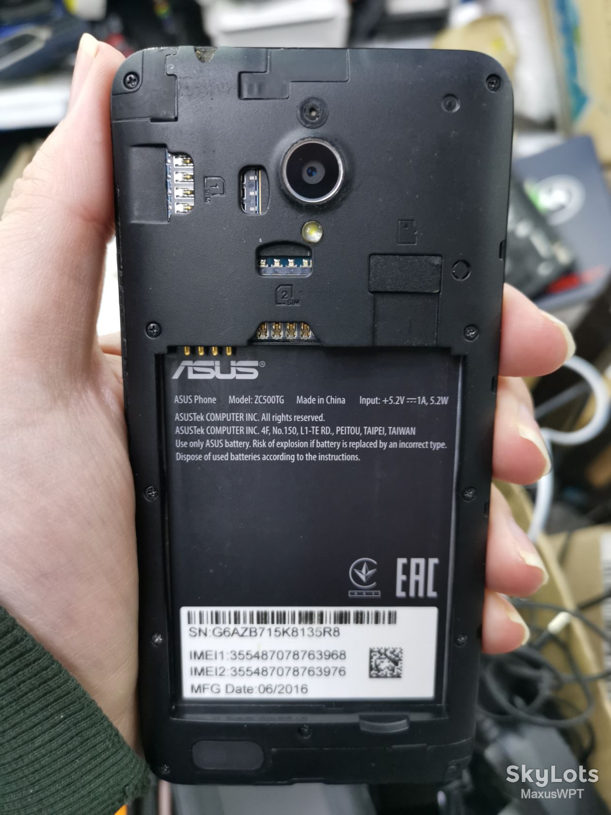 #2285 sklad Asus zc500 500  black - фото фото фото 1