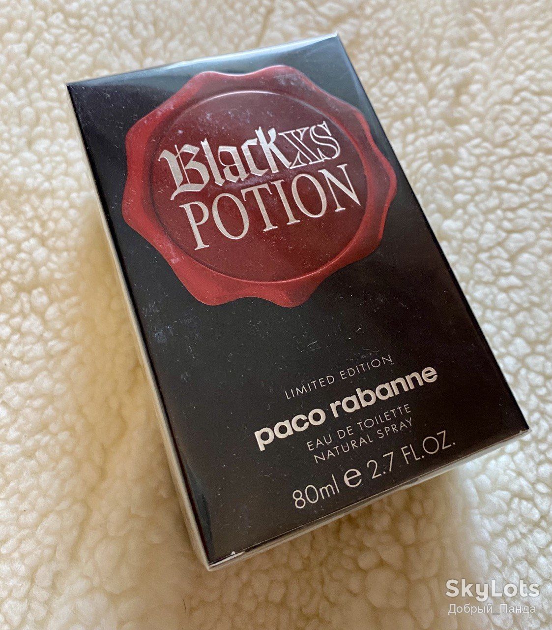 ЛІМІТОВАНА ВЕРСІЯ ! PACO RABANNE BLACK XS POTION ! MADE IN FRANCE ! 80 ML ! - фото фото фото 4