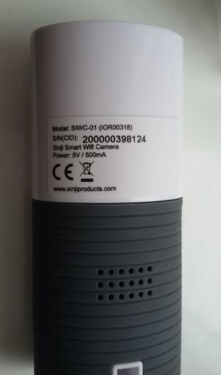 Smart WiFi Camera Sinji Вай Фай Камера оригинал Нидерланды с micro SD - фото фото фото 6