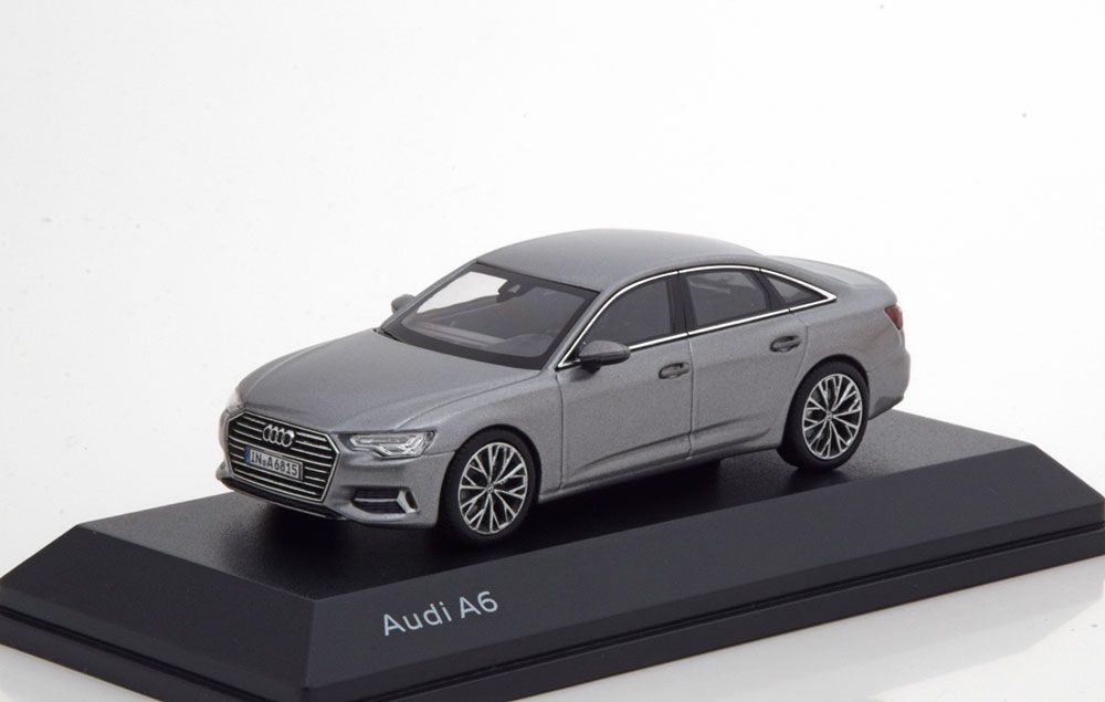 iScale 1:43 Audi A6 C8 Saloon  (2018) greymetallic - фото фото фото 0