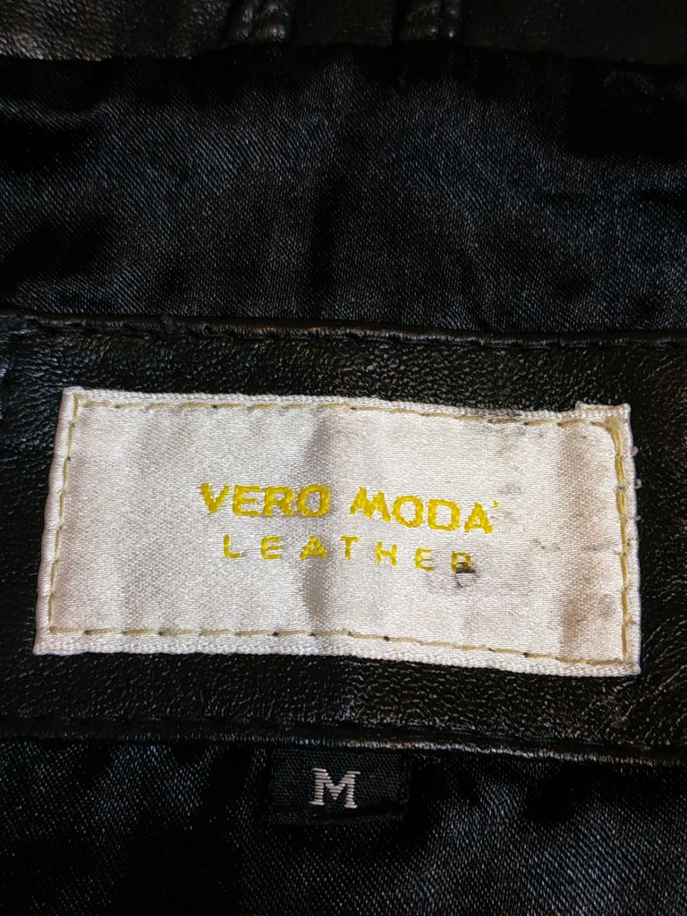 Куртка шкіряна жіноча VERO MODA р-р М - фото фото фото 8