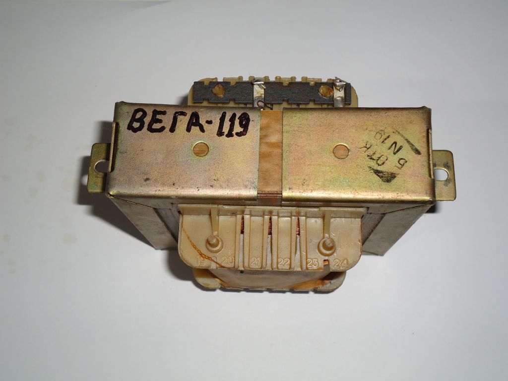 Трансформатор силовий від програвача ВЕГА - 119 - фото фото фото 4