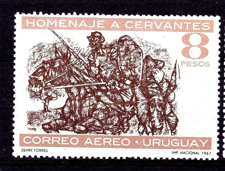 NM Искусство . Уругвай  1967 г  MNH - - фото фото фото 0
