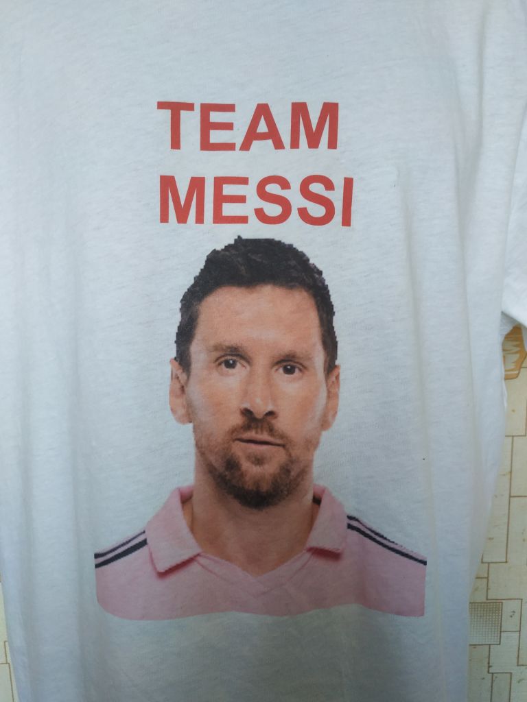 Футболка MESSI чоловіча біла PRIMARK p-p L - фото фото фото 3
