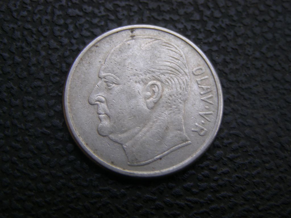 1 крона  Норвегия 1962 г - фото фото фото 1