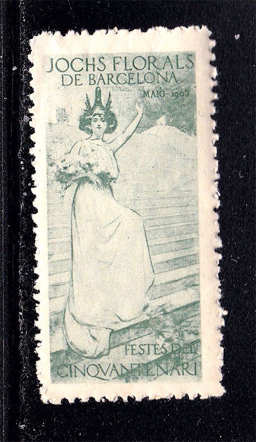 Испания  Барселона 1903 г  MNH - не почта - - фото фото фото 0