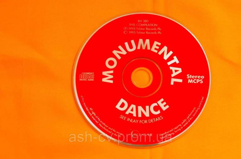 Музичний диск CD. MONUMENTAL DANCE - фото фото фото 0