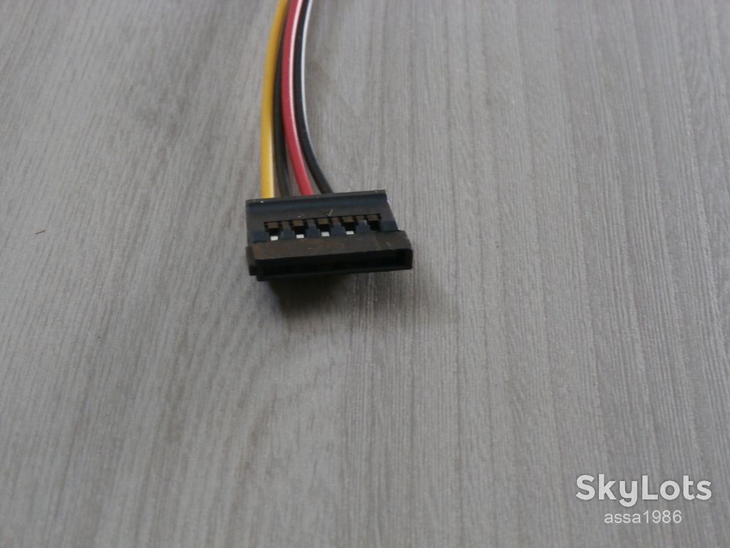 Кабель Molex-SATA живлення,Кабель SATA power 15 cм - фото фото фото 2