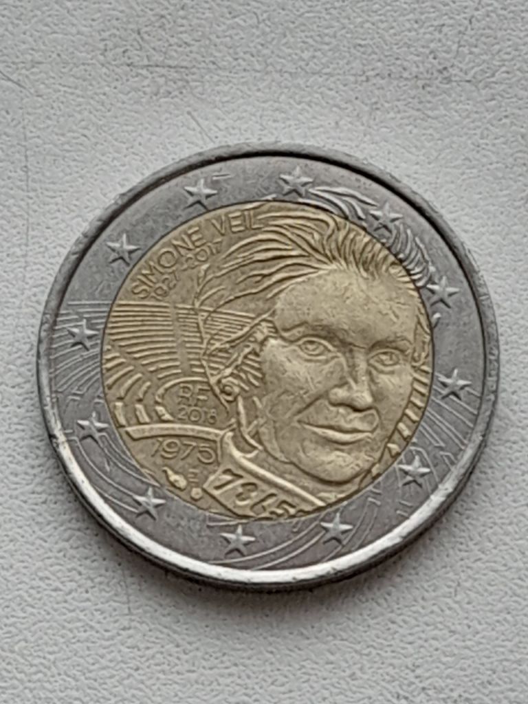 2 евро 2018 Симона Вейль - фото фото фото 0